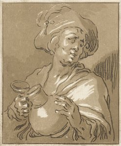 Mann mit Krug