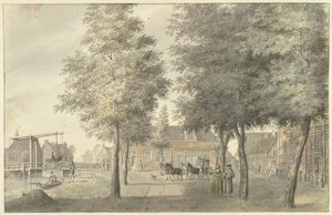 Platz im Dorf Zuilen