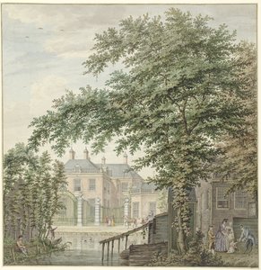 Ansicht des Luxemburg-Hauses in Maarssen an der Vecht