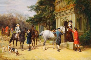 Eine helfende Hand von Heywood Hardy