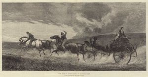 Der Weg nach Gretna-Green, in der Ausstellung der Dudley Gallery