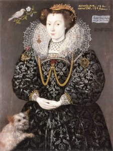 Elizabeth Brydges 1589 von Hieronimo Custodis