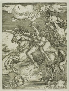 Entführung der Proserpina auf einem Einhorn