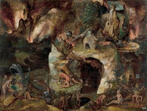 Landschaft der Hölle (um 1561)