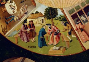 Die sieben Hauptsünden und die vier Letzten Dinge von Hieronymus Bosch