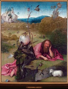 Johannes der Täufer in der Wüste von Hieronymus Bosch