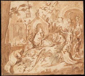 Die Versuchung des heiligen Antonius von Hieronymus Bosch