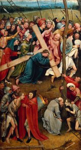 Der Christus, der sein Kreuz trägt, Der Weg nach Golgatha von Hieronymus Bosch