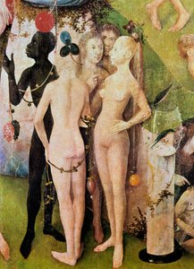 Der Garten der Lüste (Detail) von Hieronymus Bosch