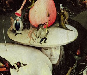 Der Garten der Lüste, ca. 1500 (Detail) von Hieronymus Bosch
