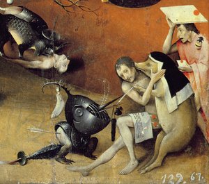 Der Garten der Lüste, ca. 1500 (Detail)