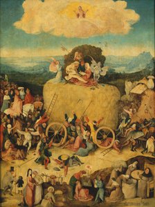 Der Heuwagen-Triptychon, mittlere Tafel, um 1516