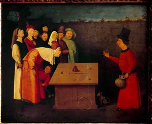 Der Betrüger (oder Magier) von Hieronymus Bosch