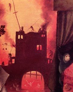 Tondals Vision: Das brennende Tor (Detail)