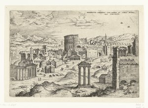 Ansicht des Forum Romanum