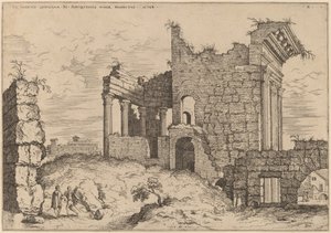 Zweite Ansicht des Forums von Nerva