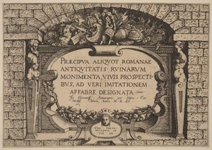 Titelseite von Hieronymus Cock