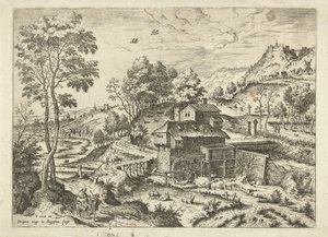 Flucht nach Ägypten, Landschaften mit biblischen und mythologischen Szenen (Serientitel)