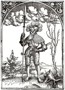 Ritter in Kriegsrüstung von Hieronymus Deckinger