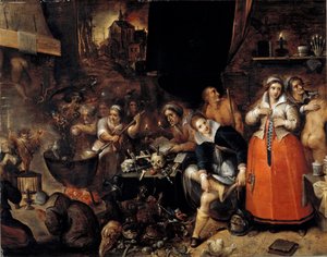 Die Hexenküche von Hieronymus Francken