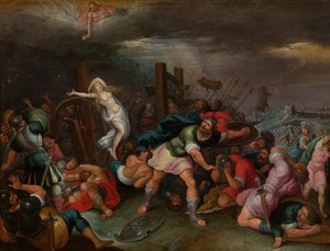 Das Martyrium der Heiligen Katharina von Alexandria von Hieronymus II Francken