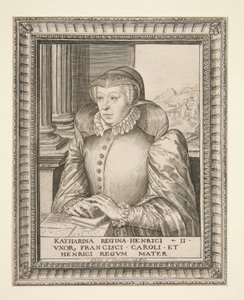 Catherine de Medici von Hieronymus Wierix