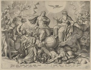 Jüngstes Gericht von Hieronymus Wierix