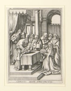 Sechs Szenen aus dem Leben der Jungfrau von Hieronymus Wierix