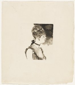 Café-Konzert Sängerin