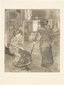 Mary Cassatt im Louvre: Die etruskische Galerie
