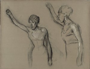 Studie eines Sängers
