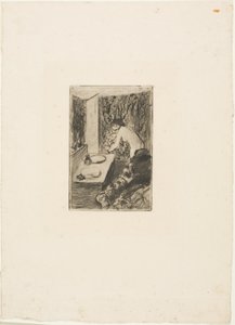 Das kleine Ankleidezimmer von Hilaire Germain Edgar Degas