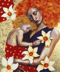 Mutter und Kind von Hilary Dunne