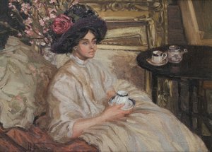 Nachmittagstee, 1917