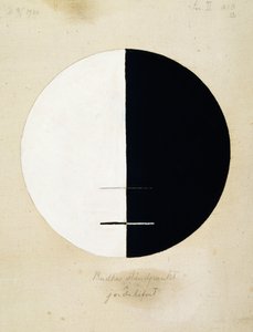 Buddhas Standpunkt im irdischen Leben, Nr. 3a von Hilma af Klint