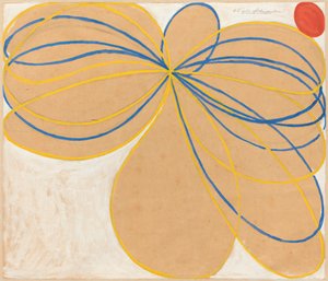 Gruppe V, Der Siebenstern, Nr. 1 (WUS/Siebenstern-Serie) von Hilma af Klint