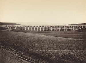 Arkaden, Brücke über die Vanne von Hippolyte Auguste Collard