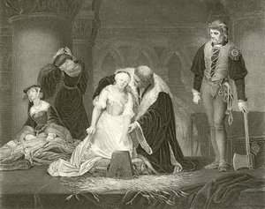Hinrichtung von Lady Jane Grey von Hippolyte Delaroche