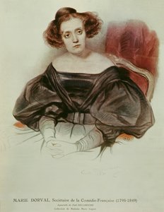 Marie Dorval (1798-1849) im Kostüm, 1831