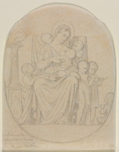 Heilige Felicitas und ihre sieben Söhne von Hippolyte Jean Flandrin
