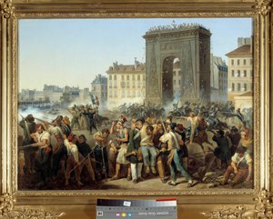 Schlacht am Tor Saint Denis, 28. Juli 1830