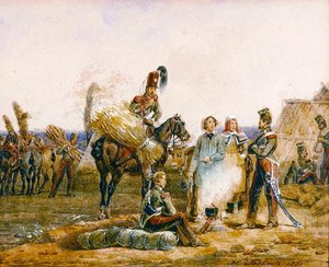 Französische Truppen von Hippolyte Lecomte