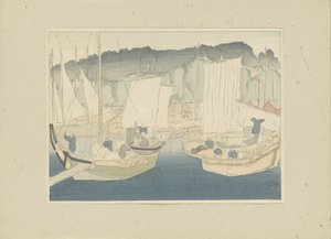 Boote im Hafen von Shiogama (Teil drei, Tōhoku Gebiet)