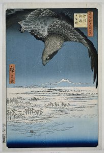 Die Jumantsubo-Ebene bei Susaki in Fukagawa von Hiroshige (I) , Utagawa