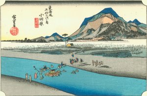 Odawara von Hiroshige
