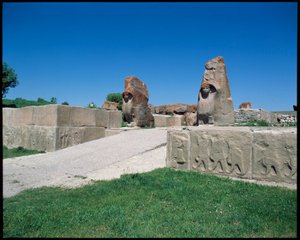 Ansicht des Sphinx-Tors