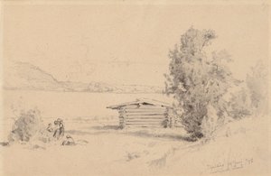 Seeblick von Suolijärvi von Hjalmar Munsterhjelm