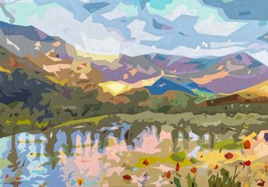 Landschaft Obscura #4, 2023
