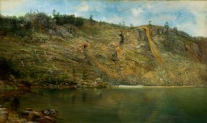 Die Eisenmine, Port Henry, New York von Homer Dodge Martin