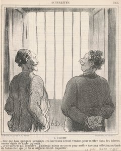 Ein Clichy von Honoré Daumier